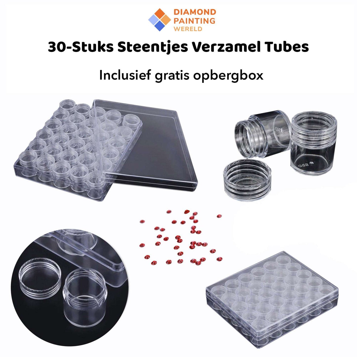 30-Teilige Steine sammeln Röhren