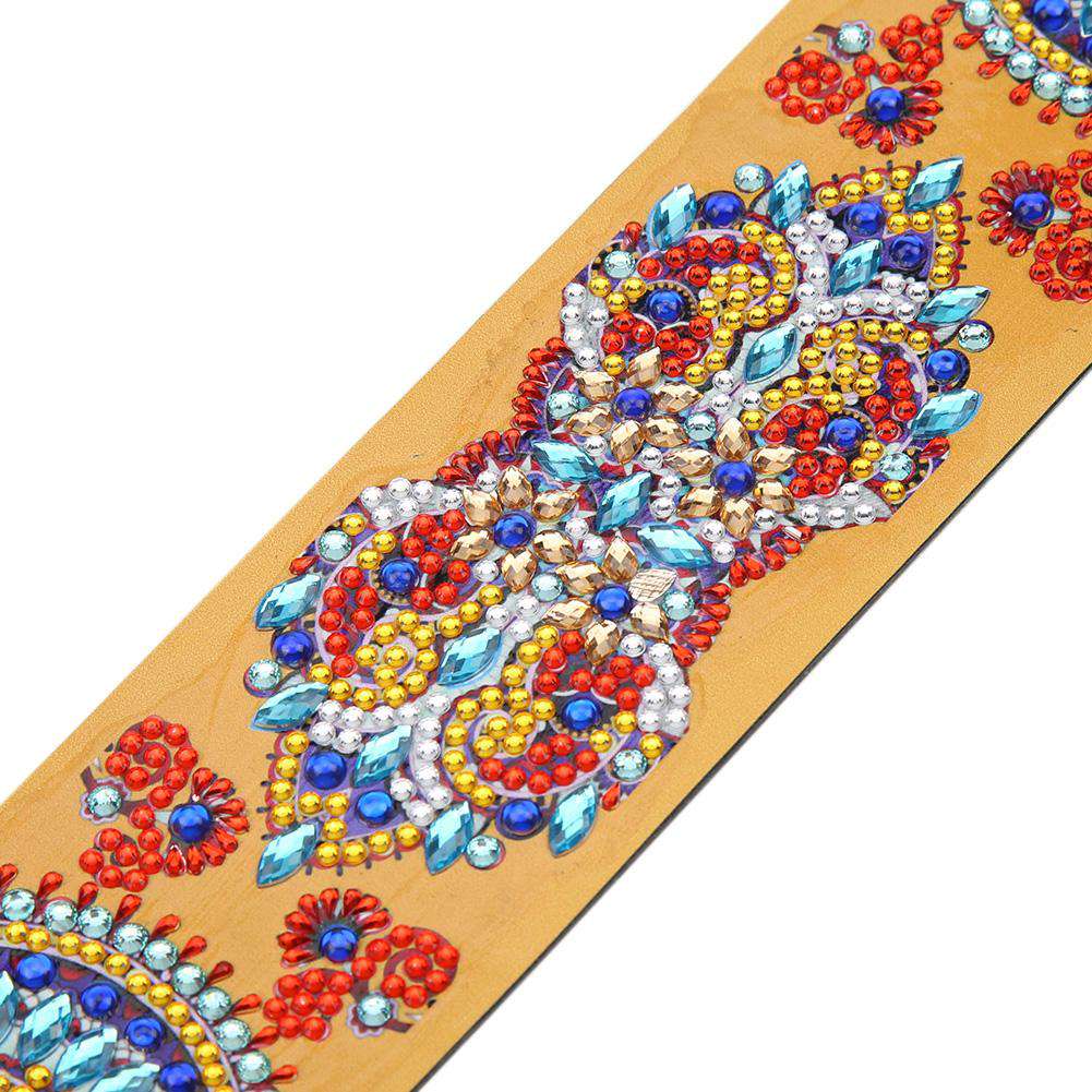 Lesezeichen Mandala Orange