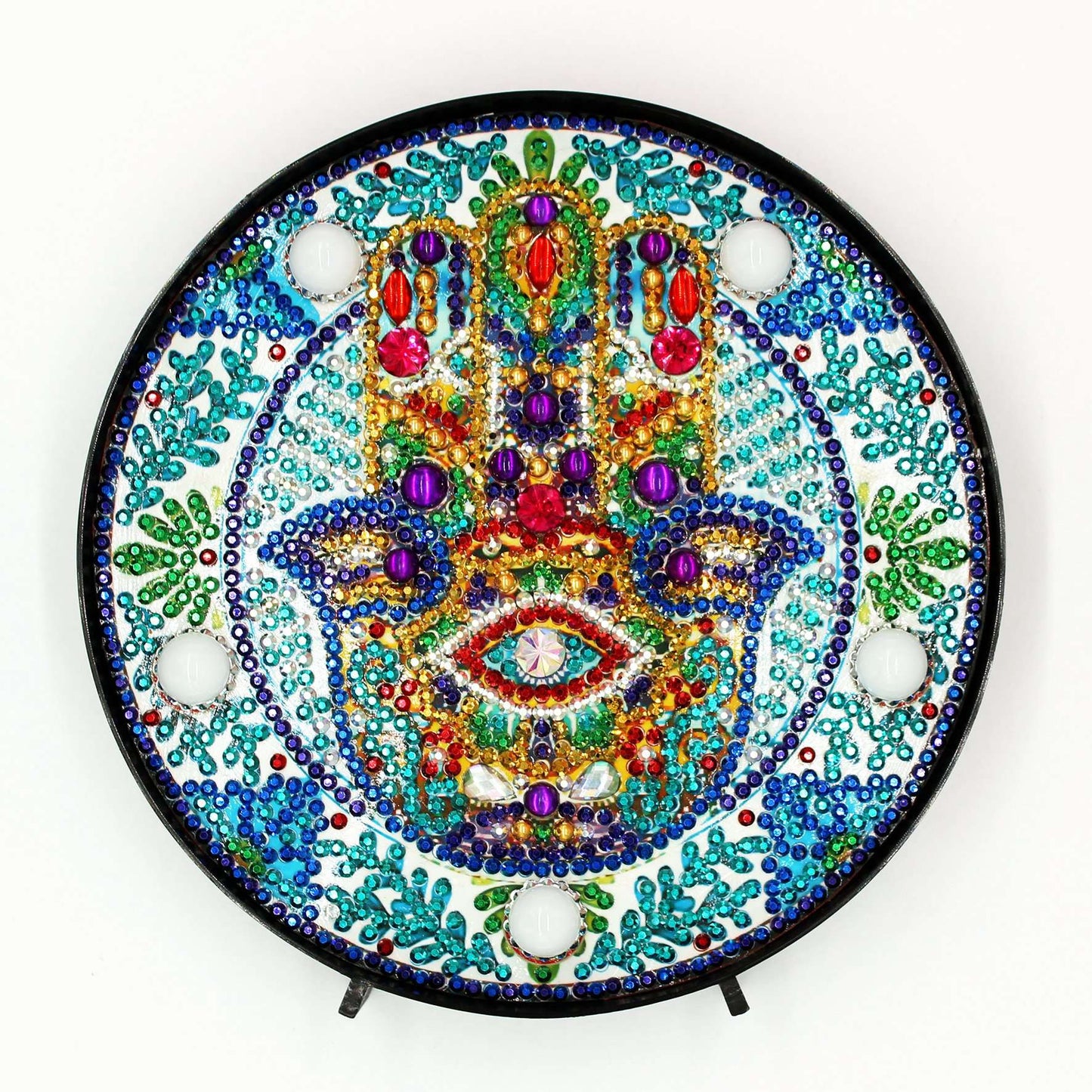 Rond DP Lampje Hamsa Hand