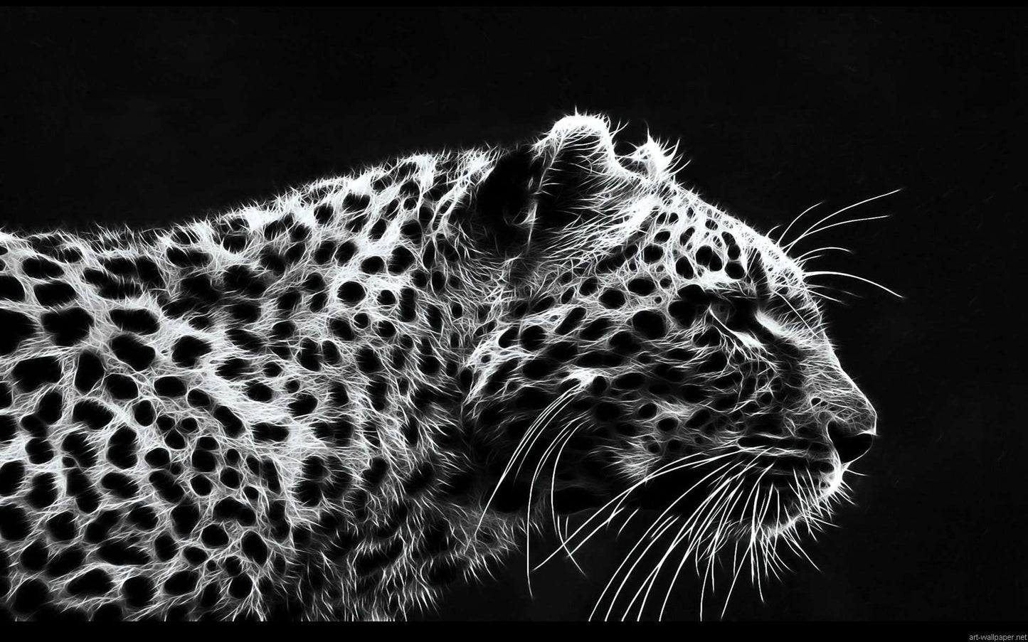 Leopardenporträt