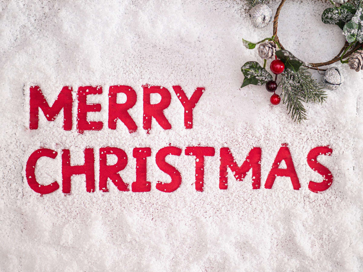 Merry Christmas Sneeuw