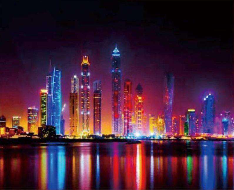 Skyline-Stadt