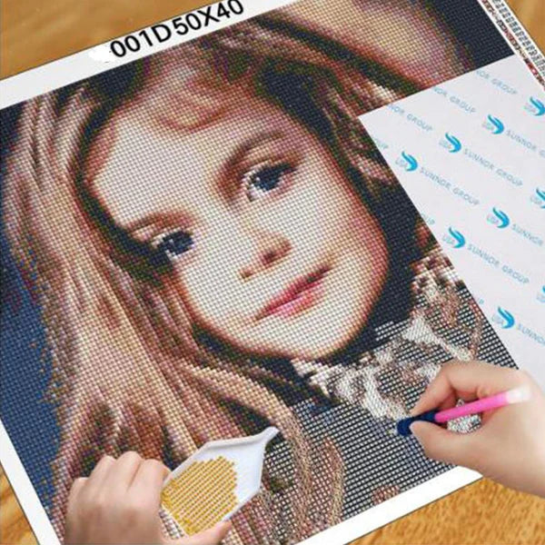 Porträts mit Diamond Painting auf Leinwand - Diamond Painting Tip