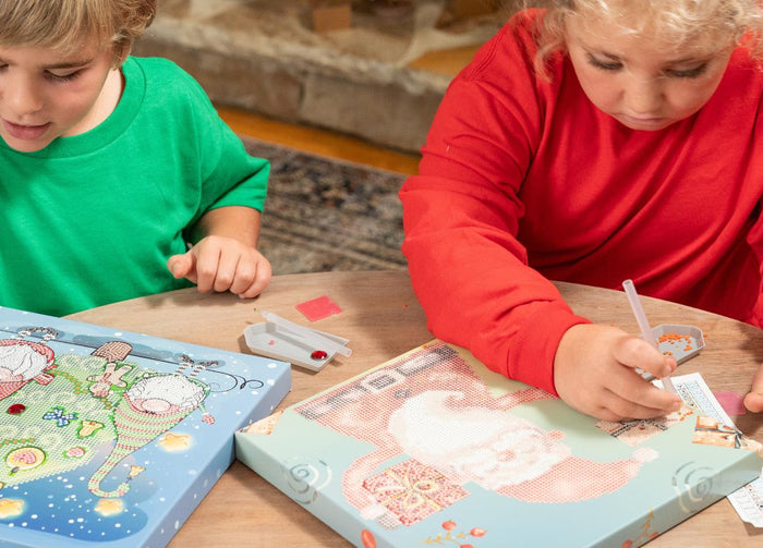 Diamond Painting mit Kindern – einfache Projekte