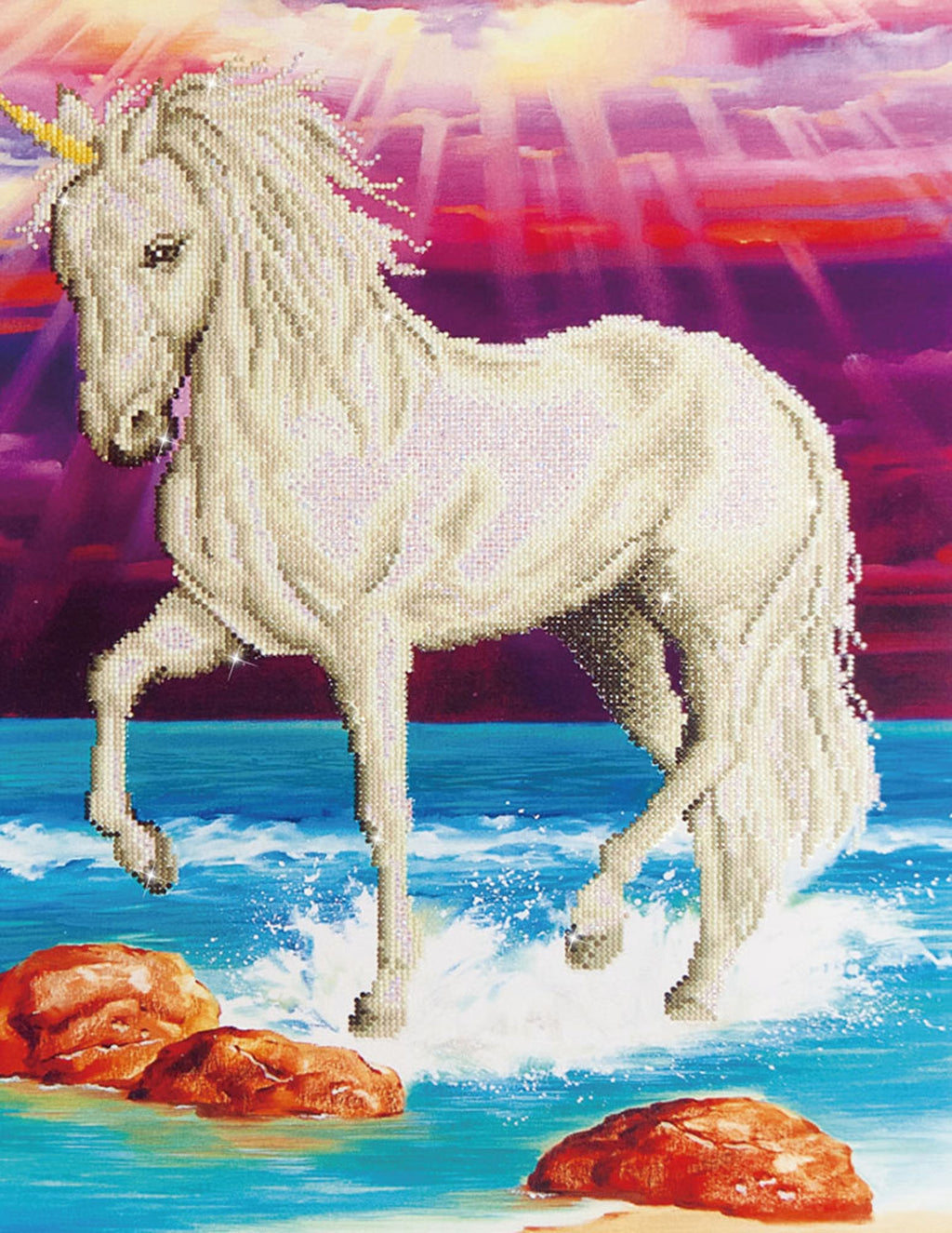 Mystisches Einhorn - Tipps fuer dein Diamond Painting