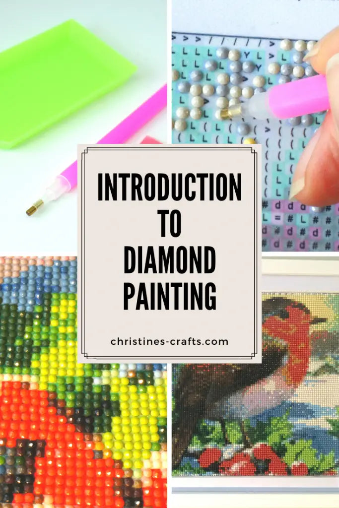 Einführung in Diamond Painting auf Leinwand