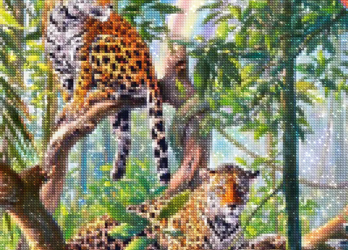 Tropischer Regenwald - Tipps fuer dein Diamond Painting