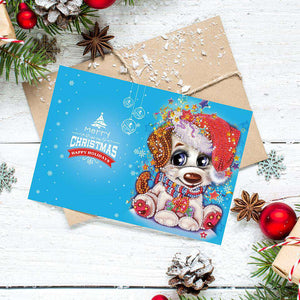 Weihnachtskarten Set #1 Diamond Painting 8 Stück, Bild 7