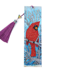 Lesezeichen Roter Vogel Diamond Painting