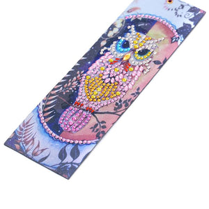 Lesezeichen Eule Diamond Painting Set, Bild 3
