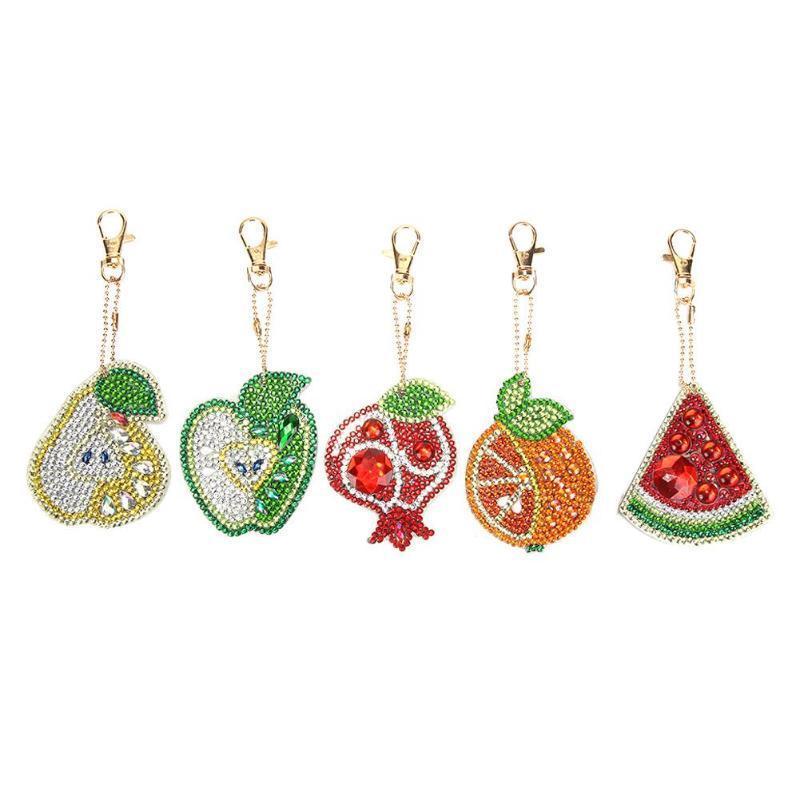 Obst Schlüsselanhänger Diamond Painting