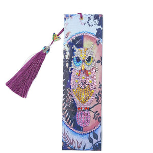Lesezeichen Eule Diamond Painting Set