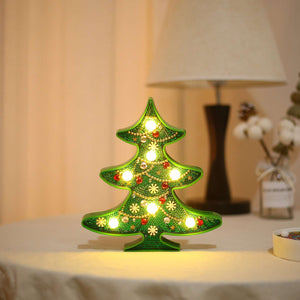 Weihnachtsbaum Dekoration Diamond Painting leuchtender Baum