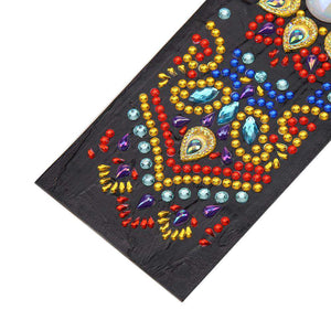 Lesezeichen Mandala Blume Diamond Painting, Bild 2