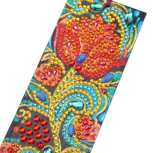 Lesezeichen Rose Diamond Painting Set, Bild 2