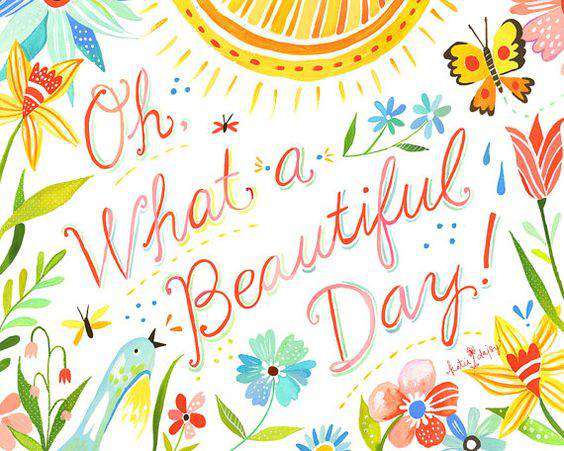 Oh What a Beautiful Day Diamond Painting