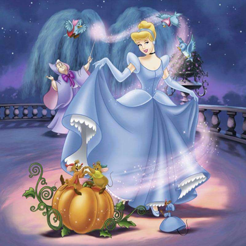 Aschenputtel Cartoons Diamond Painting