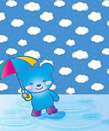 Bär im Regen Diamond Painting
