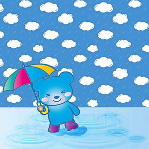 Bär im Regen Diamond Painting