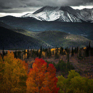 Berge im Herbst Diamond Painting