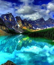Blauer See Kanada Diamond Painting