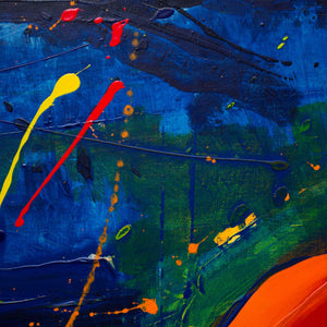 Blau Grün Rot Diamond Painting