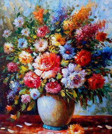 Blumenstrauß in Vase Diamond Painting