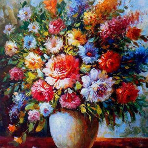 Blumenstrauß in Vase Diamond Painting