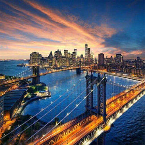 Brücke in New York Diamond Painting