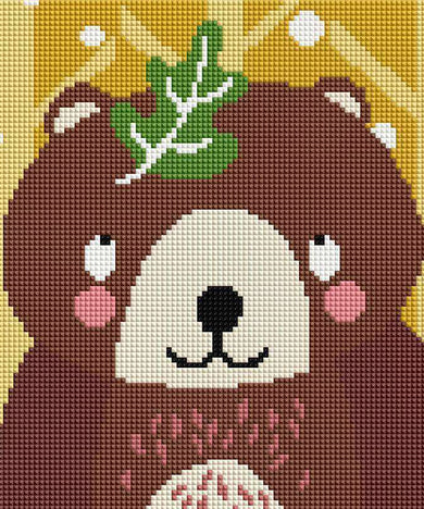 Cartoon Bärchen Diamond Painting Motiv