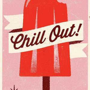 Chill Out Textmotiv Diamond Painting