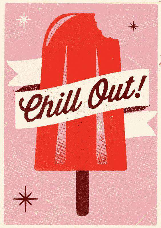 Chill Out Textmotiv Diamond Painting