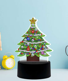DP Lampe Weihnachtsbaum Diamond Painting Leuchte