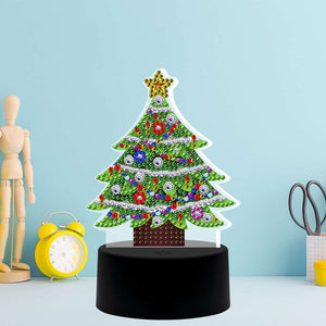 DP Lampe Weihnachtsbaum Diamond Painting Leuchte
