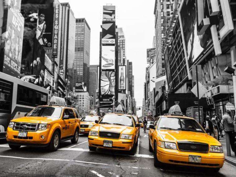 De Gele Taxis van NY