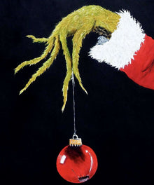 Grinch Weihnachtskugel Diamond Painting