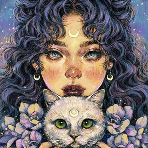Katzenfee Diamond Painting Motiv