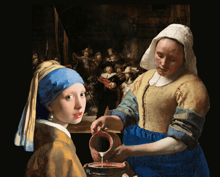 Kunst Meisterwerke Diamond Painting Motiv