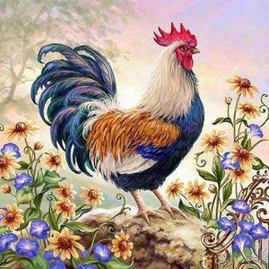 Früher Vogel Diamond Painting Motiv