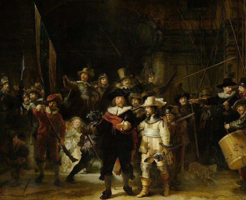 Nachtwache von Rembrandt Diamond Painting