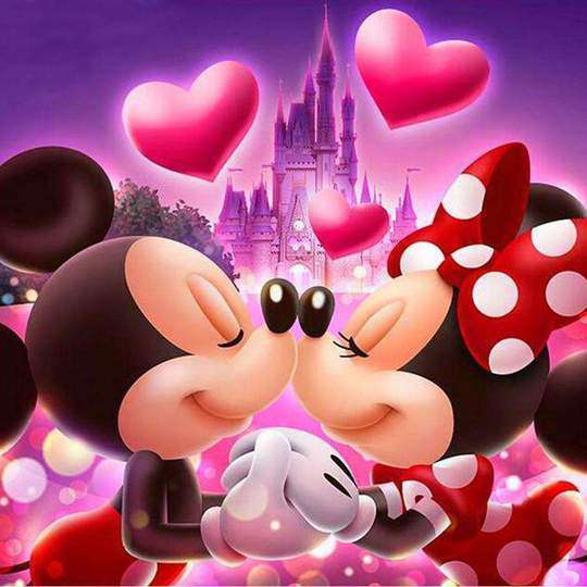 Micky Maus Liebe Diamond Painting