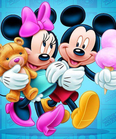 Micky und Minnie Maus Diamond Painting