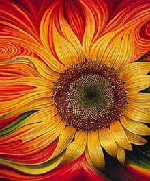 Sonnenblume - Diamond Painting Blumenmotiv
