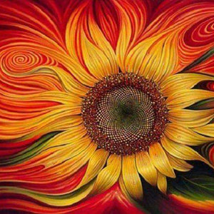 Sonnenblume - Diamond Painting Blumenmotiv