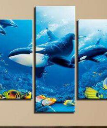 Orcas Pentaptychon Diamond Painting