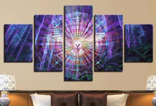 Harry Potter Eule Pentaptychon Diamond Painting