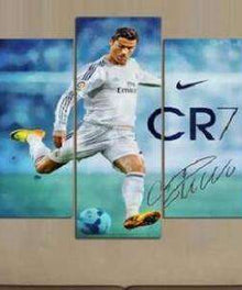 Cristiano Ronaldo Pentaptychon Diamond Painting