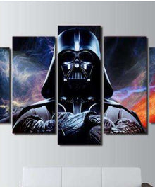 Darth Vader Pentaptychon Diamond Painting