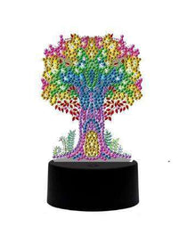 DP Licht Baum des Lebens Diamond Painting Leuchte