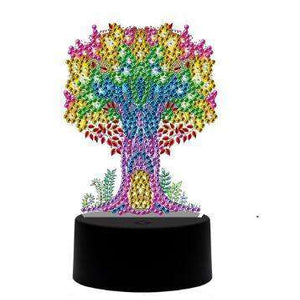 DP Licht Baum des Lebens Diamond Painting Leuchte